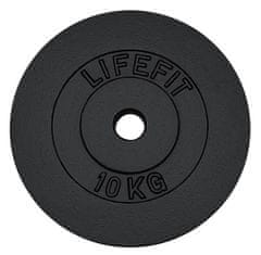 LIFEFIT Lemez 10kg, (fém), 30mm rúd