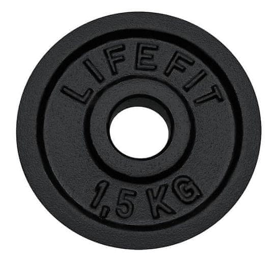 LIFEFIT Lemez 1,5kg, (fém), 30mm rúd