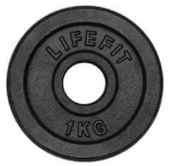 LIFEFIT Lemez 1,0kg, (fém), 30mm rúd