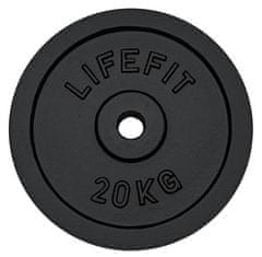 LIFEFIT Lemez 20kg, (fém), 30mm rúd