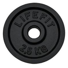 LIFEFIT Lemez 2,5kg, (fém), 30mm rúd
