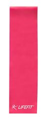 LIFEFIT Erősítő gumi FLEXBAND 0,35, rózsaszín