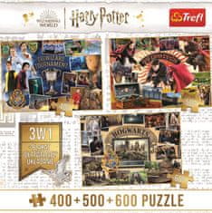 Trefl Rejtvény Harry Potter: Háromvarázsló torna, kviddics és Roxfort 400 + 500 + 600 darab