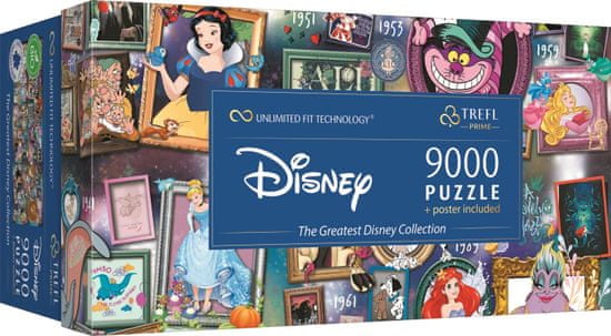 Trefl UFT Disney Puzzle: 9000 darab az évek során