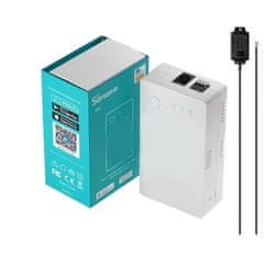 Sonoff THR320 Origin + THS01 Wifi relé hőmérséklet- és páratartalom méréssel, termosztáttal