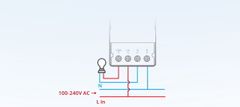 Sonoff THR316 Wifi relé hőmérséklet- és páratartalom-mérési képességgel, amely egyenértékű a Sonoff TH16-tal