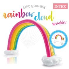 shumee Intex Rainbow többszínű felhőpermetező 300 x 109 x 180 cm