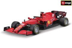 B 1:43 Ferrari Racing F1 SF21 SF21 #55 (Carlos Sainz) sisakkal