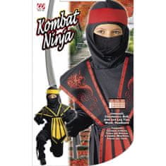 Widmann Farsangi jelmez ninja harci sárga, 140