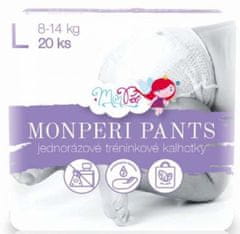 MonPeri PANTS Egyszer használatos pelenkázó bugyi L (8-14 kg) 20 db