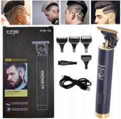 Malatec 1500 mAh akkumulátoros haj- és szakállvágó - LCD vágó