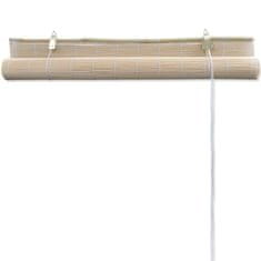 Greatstore 2 db természetes bambuszroló 120 x 160 cm