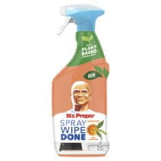 Mr. Proper Spray Wipe Done Kitchen, Mandarin, 800ml