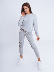 Dstreet női pulóver Lara világosszürke XL
