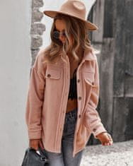 Wayfarer női velvet kabát Lambert rózsaszín M