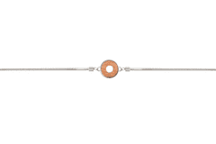 BeWooden karkötő Red Bracelet Circle XS/S 14-18 cm