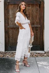 OMG! női hosszú ruha Yarra fehér S