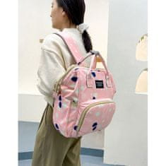 CoZy Pelenázó hátizsák - Rózsaszín pöttyös