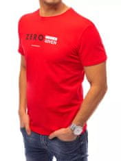 Dstreet férfi mintás póló Hivas piros XL