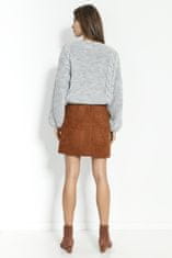 Fobya női pulóver Button szürke L/XL
