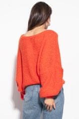 Fobya női pulóver Enel narancssárga