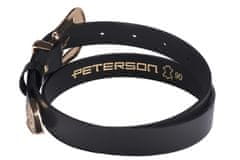 Peterson Női öv dekoratív fém csattal - 90