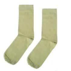 Zapana Férfi egyszínű zokni Pea zöld méret 39-41