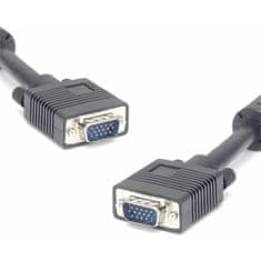 PremiumCord HQ monitor kábel (koax) 2x ferrit,SVGA 15p, DDC2,3xCoax+8 magok, 3m