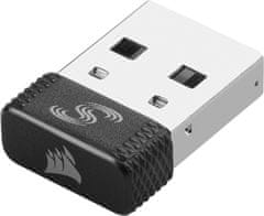 Corsair Qatar PRO/Game/Optikai/Vezeték nélküli USB/Fekete
