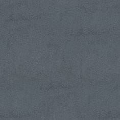 Greatstore sötétszürke bársony tárolóülőke 110 x 45 x 49 cm