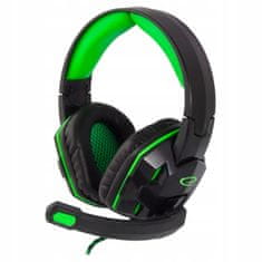 Northix Esperanza - Gaming headset, Venom - zöld 