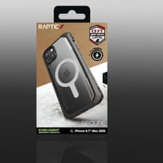 RAPTIC Armored MagSafe tok iPhone 14 Plus, fekete