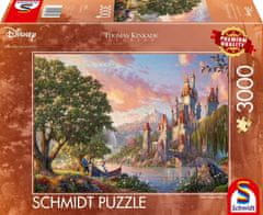 Schmidt Puzzle A szépség és a szörnyeteg: Belle varázslatos világa 3000 darab