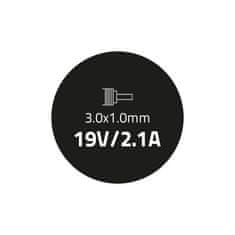 Qoltec Ultrabook hálózati adapter Samsung- hoz 40W | 19V | 2.1A | 3.0*1.0