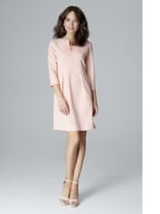 Lenitif Női estélyi ruha Regis L004 rózsaszín S