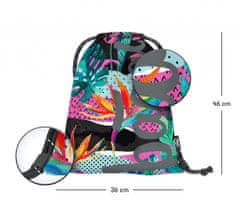 BAAGL 3 SET Skate Fresh: hátizsák, tolltartó, táska, táska