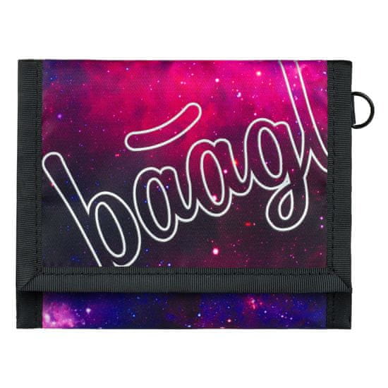 BAAGL pénztárca Galaxy lila