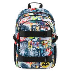 BAAGL Iskolai hátizsák Skate Batman képregények
