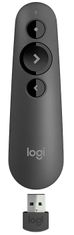 Logitech PROMO Logi vezeték nélküli prezenter R500, USB GRAPHITE