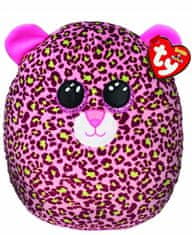 TY Squish-a-Boos LAINEY - rózsaszín leopárd 22 cm