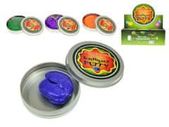 Mikro Trading Színváltó intelligens massza konzervdobozban - színkeverék (rózsaszín/lila, kék/sötétkék, zöld/sötétzöld, sárga/narancs).