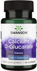 Swanson Calcium D-glucarate (calcium D-glucarate), 60 kapszula