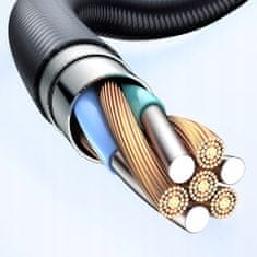 Mcdodo Prisma kábel, gyors, masszív, USB-C, iPhone-hoz, 36W, 1.8m, fekete, McDodo CA-3161