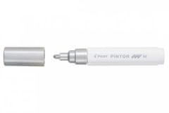 Pilot Pintor Medium akril filctoll 1,5-2,2mm - ezüst
