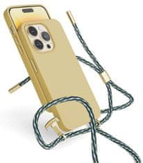 EPICO Silicone Necklace Case iPhone 14 Plus (6,7") 69410101700001 - homokszínű