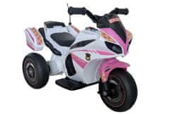 Lean-toys GTM5588-A Újratölthető motorkerékpár rózsaszínű
