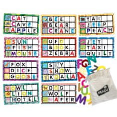 Headu Montessori játék - Bingo - Betűk és szavak