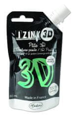 Aladine Dombornyomópaszta 3D IZINK - agave, gyöngyház kék-zöld, 80 ml