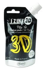 Aladine Dombornyomópaszta 3D IZINK - mimóza, sárga, 80 ml