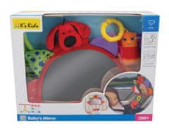K´s Kids Baba karfa borítás tükörrel és lógó játékokkal